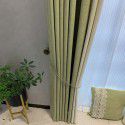 Pure color modern simplicity Nordic network red herringbone pattern chenille curtain finished living room bedroom window shade