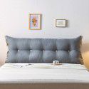 Korean velvet bedside cushion simple lace type bed back removable washable non deformable large pillow double soft bag 