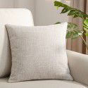 Manufacturer's direct sales of solid color linen cushion sofa bed cushion plain color thickened cushion cushion cushion cushion pillow cover 