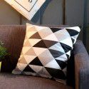 Nordic pillow sofa office waist bedside velvet pillow cover does not include home fabric home textile home decoration cushion 