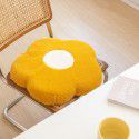 New style slow rebound egg flower egg flower creative cushion imitation rabbit hair plush memory cotton cushion wholesale generation 