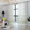 Package mail, light transmission, hazy transmission, screen curtain, small and fresh embroidered screen, dense white screen curtain, bedroom, floating window, balcony