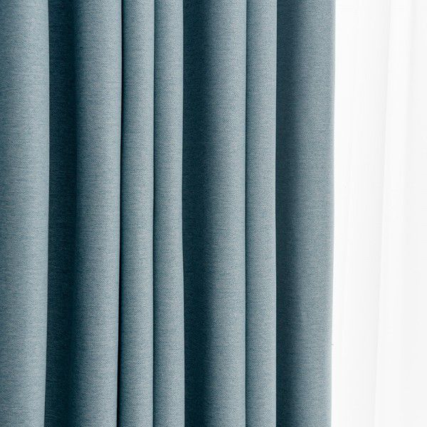 Living room curtain finished products, high precision sound insulation, 100 light proof master bedroom