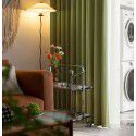 Pure color modern simplicity Nordic network red herringbone pattern chenille curtain finished living room bedroom window shade