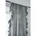 Lexuan Xiuins green plant lotus leaf curtain finished product wholesale bedroom kitchen small curtain