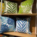 Support large customized American plant leaves, towel embroidery, pillow quality furniture, living room embroidery, cushion 3050 
