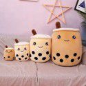Simulated fruit milk tea cup pillow plush toy large pearl milk tea doll doll gift cross-border trade 