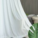 Scratch proof, snag proof, waterproof yarn, light transmissible and human impervious gauze curtain, modern Nordic curtain, sand gauze curtain, finished product, sent for finalization