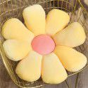 Small Daisy Flower Pillow ins Cute Sunflower Plush Cushion Sofa Float Window Living Room Cushion Pillow Bedroom 