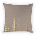 Pattern Line Gold Throwing Pillow Cover Digital Printing Simple Pillow Cover Cross border Best Backrest Home Fabric Cushion 