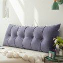 Bed back, bedside cushion, pillow, rectangular large backrest, sofa, waist protector, soft bag, bedroom tatami, removable and washable 