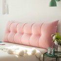 Bed back, bedside cushion, pillow, rectangular large backrest, sofa, waist protector, soft bag, bedroom tatami, removable and washable 