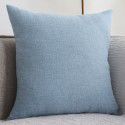 Thickened cotton and linen pillow, living room, sofa, bedside cushion, office back cushion, waist pillow, pillow cover, without core 