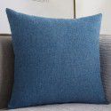 Thickened cotton and linen pillow, living room, sofa, bedside cushion, office back cushion, waist pillow, pillow cover, without core 