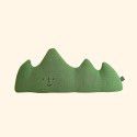 Ins Baby embroidery name Soft waxy gauze comforts the pillow Baby backrest Baby cute pillow 