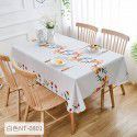 European ins imitation cotton linen PVC waterproof oil proof Nordic tablecloth No wash plastic tablecloth Hotel tablecloth 