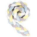 Ins Nordic children's room decoration DIY weave fried dough twist bed surround Danish Knot long tie ball pillow 
