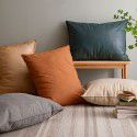 Nordic luxury leather sofa pillow cover sitting room cushion pillow oversize rectangular waist pillow simple 