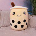 Simulated fruit milk tea cup pillow plush toy large pearl milk tea doll doll gift cross-border trade 