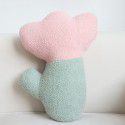 Spring New Love Pillow Cover Net Red Flower Cushion Cover Living Room Sofa Bed Pillow White Cloud Waist Pillow 