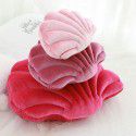Japanese franc shell style plush throw pillow ins Nordic decorative sofa pillow cushion bed cushion 