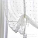 [Fusheng] New cross-border e-commerce European style luxury cut flowers Roman short curtain window screen Amazon Quicksell Wish