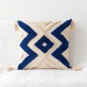Amazon New Bohemian Geometric Tufted Pillow Case Home Fringe Cushion Home Stay Simple Waist Pillow 