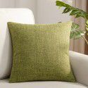 Manufacturer's direct sales of solid color linen cushion sofa bed cushion plain color thickened cushion cushion cushion cushion pillow cover 