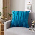 Dutch velvet pressure line solid color throw pillow with core sofa cushion at home, living room, back, waist pillow manufacturer wholesale 