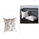 Nordic lamb plush ins style embroidery face pillow chessboard light luxury velvet vintage sofa waist cushion cover 