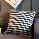 Nordic pillow sofa office waist bedside velvet pillow cover does not include home fabric home textile home decoration cushion 