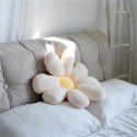 Small Daisy Flower Pillow ins Cute Sunflower Plush Cushion Sofa Float Window Living Room Cushion Pillow Bedroom 