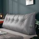 Nordic triangle bedside cushion large backrest tatami soft bag removable washable bed pillow waist protection sofa backrest cushion 