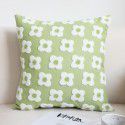 Spring New Love Pillow Cover Net Red Flower Cushion Cover Living Room Sofa Bed Pillow White Cloud Waist Pillow 