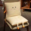 Toast bread one-piece cushion detachable cushion warm hand pillow nap prone pillow office integrated cushion 