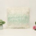 Amazon ins wind plush pillow case beach imitation wool rectangular bedside cushion sofa cushion cushion pillow case 