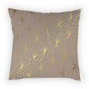 Pattern Line Gold Throwing Pillow Cover Digital Printing Simple Pillow Cover Cross border Best Backrest Home Fabric Cushion 
