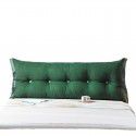 Korean velvet bedside cushion simple lace type bed back removable washable non deformable large pillow double soft bag 