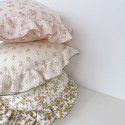 Ins Korean Floral Lotus Leaf Lace Girl Heart Bedroom Sofa Car Office Cushion Throw Pillow Cotton Pillow 