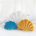 Japanese franc shell style plush throw pillow ins Nordic decorative sofa pillow cushion bed cushion 
