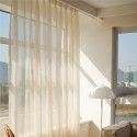 French luxury gilded gauze curtains High sense 2022 new window screens Living room Bedroom ins Pearlescent Dream