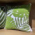 Support large customized American plant leaves, towel embroidery, pillow quality furniture, living room embroidery, cushion 3050 