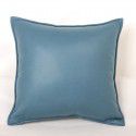 Science and technology cloth light luxury Nordic square bedroom sofa cushion cushion modern simple cushion waist pillow solid orange large cushion
