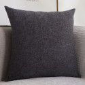 Thickened cotton and linen pillow, living room, sofa, bedside cushion, office back cushion, waist pillow, pillow cover, without core 
