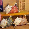 Japanese Lucky Cat Throwing Pillow and Quilt Dual purpose Sofa, Living Room Backrest Cushion, Waist Cushion, One Piece Issued for Spot Wholesale 