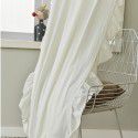 Lexuan Xiuins green plant lotus leaf curtain finished product wholesale bedroom kitchen small curtain
