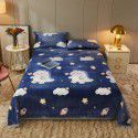 Antarctic thickened marten woolen blanket, double-sided woolen blanket, afternoon nap, air conditioner, vehicle mounted multi-functional woolen blanket, gift wholesale 