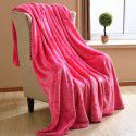 Solid flannel blanket winter coral blanket thickened warm bed sheet small blanket single double sofa blanket 