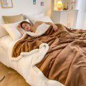 The manufacturer supplies a new Falai cashmere blanket, thickened warm quilt cover, double cover blanket 