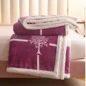 The manufacturer supplies a new Falai cashmere blanket, thickened warm quilt cover, double cover blanket 